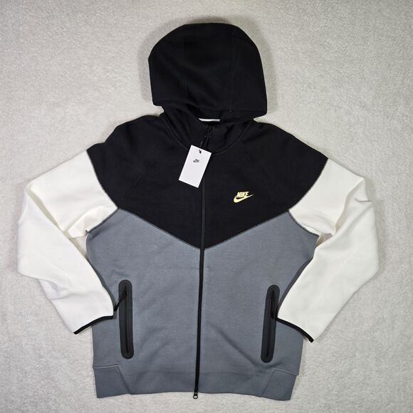 Nike Other - Nike Tech Fleece Windrunner Black Cool Grey White FZ4709-011 Mens Size Large